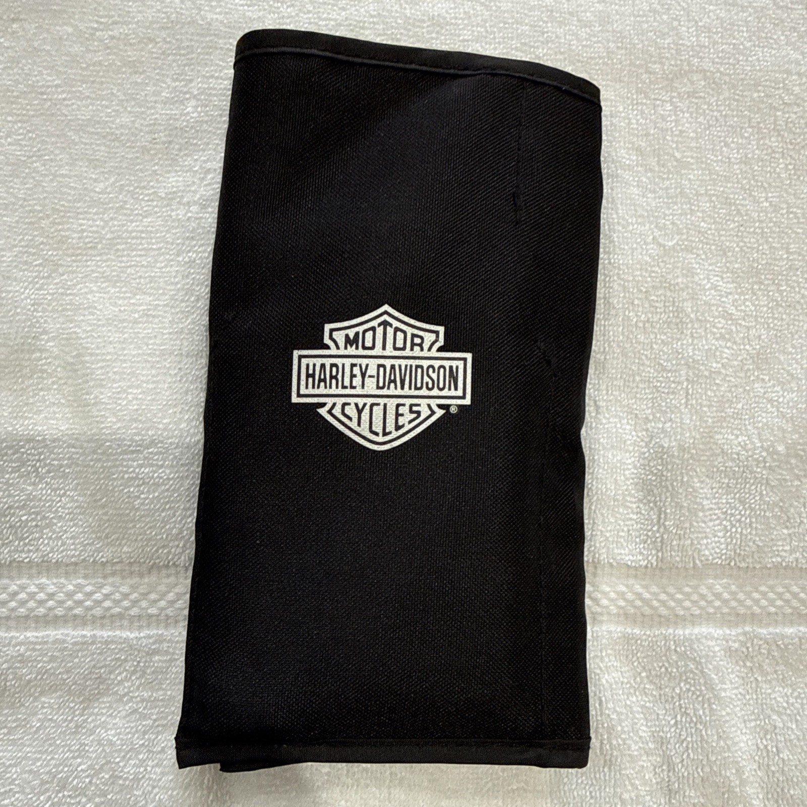 Harley Davidson Genuine Portable Roll Bag Tool Set Kit Black NEW
