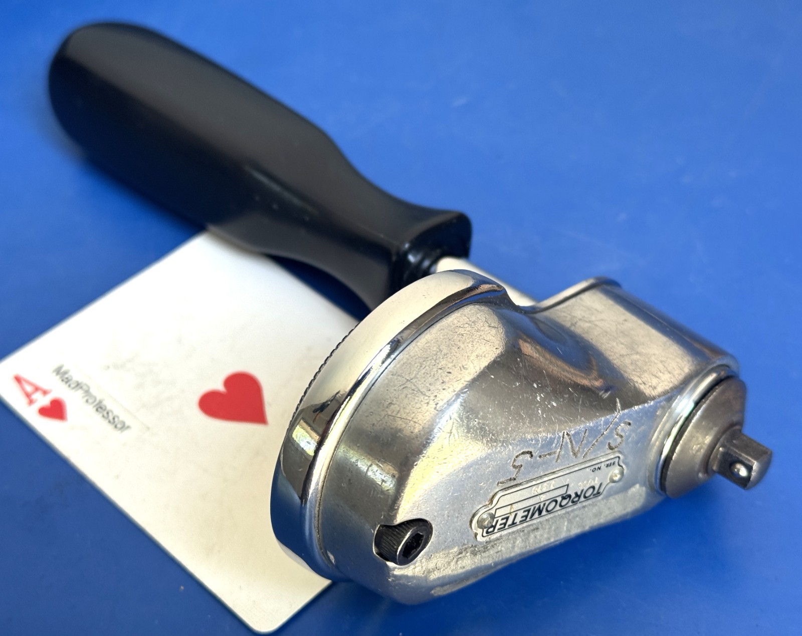 Snap-on 1/4″ Drive Dual Scale Torque Driver Wrench Torqometer 15 inlb cmkg TQSC1
