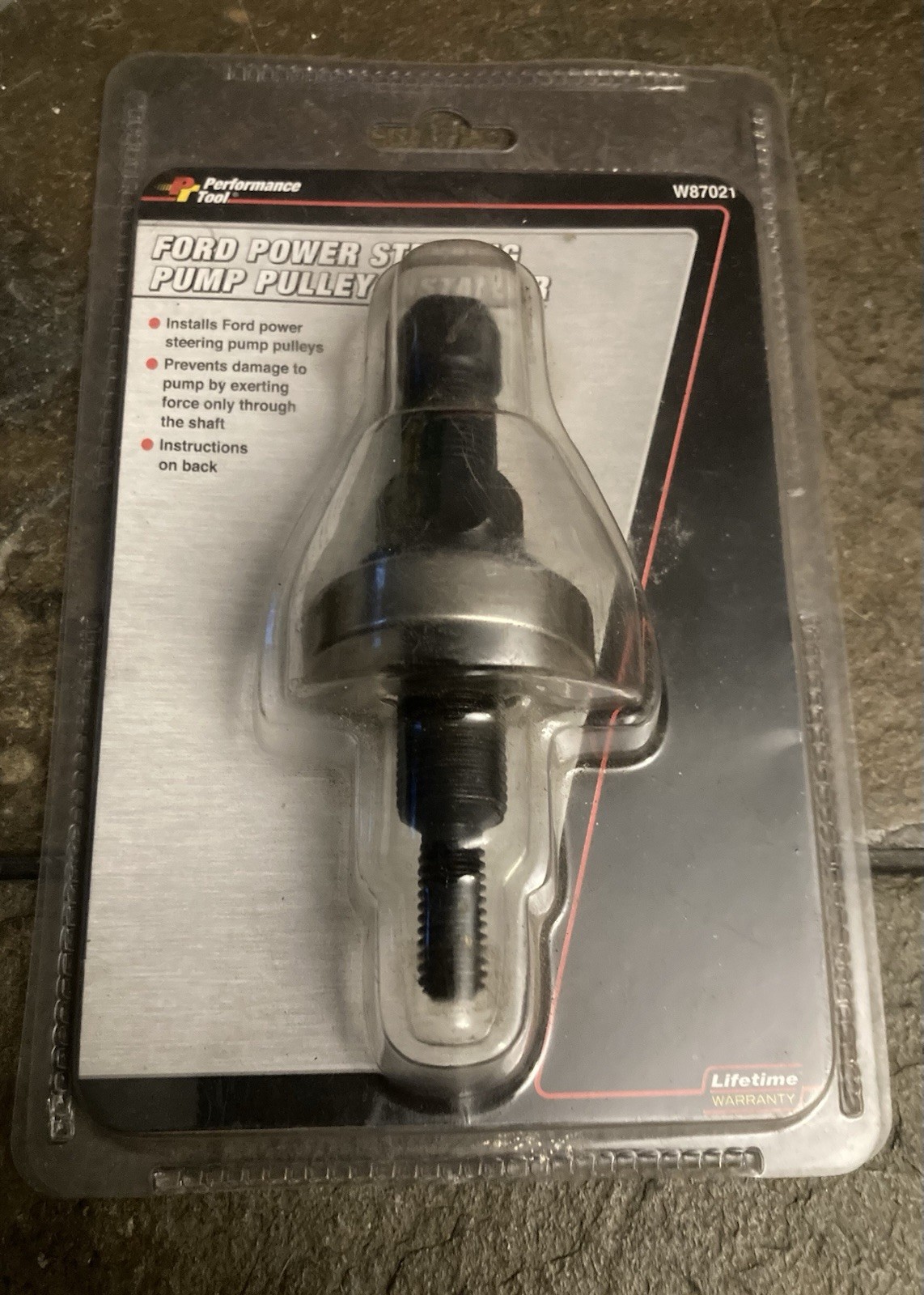 Performance Tool W87021 Power Steering Pump Pulley Installer