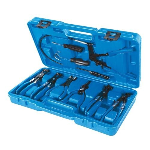 Silverline Hose Clip Removal Tool Set – 9 pcs