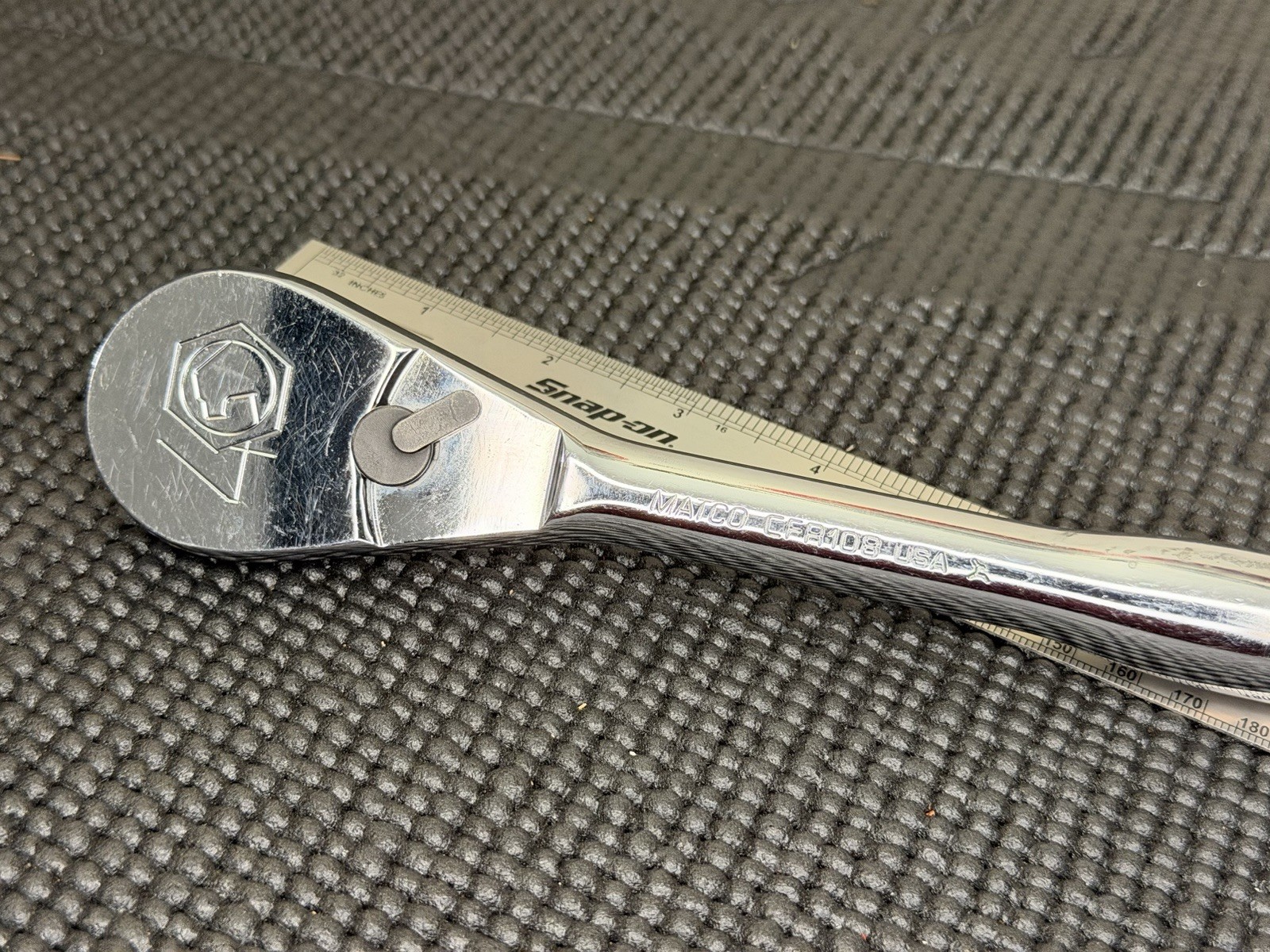 Matco 40th Anniv. Ed. ½» Drive Ratchet 88 Tooth 10″ Long Handle USA🇺🇸 – CFR108