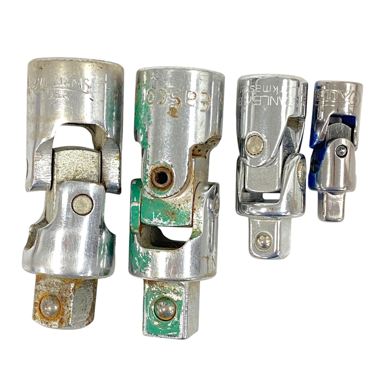 Williams S-140A Easco 731716 Allen 10930 1/4 in Drive Swivel Universal Joint 4Pc