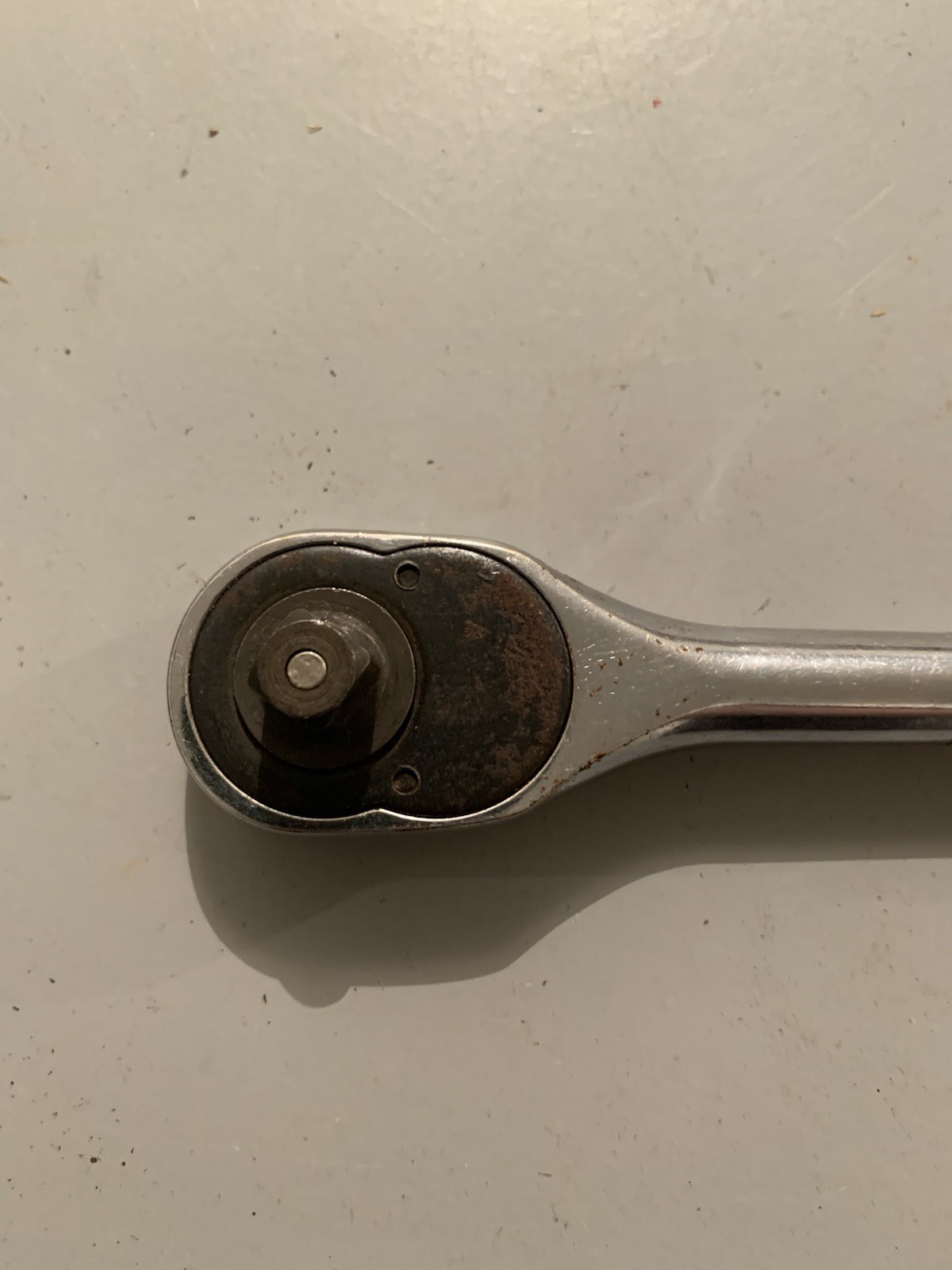 Pittsburgh Pro Vintage 3/8 Quick Release Ratchet USA Made Used Good Condition