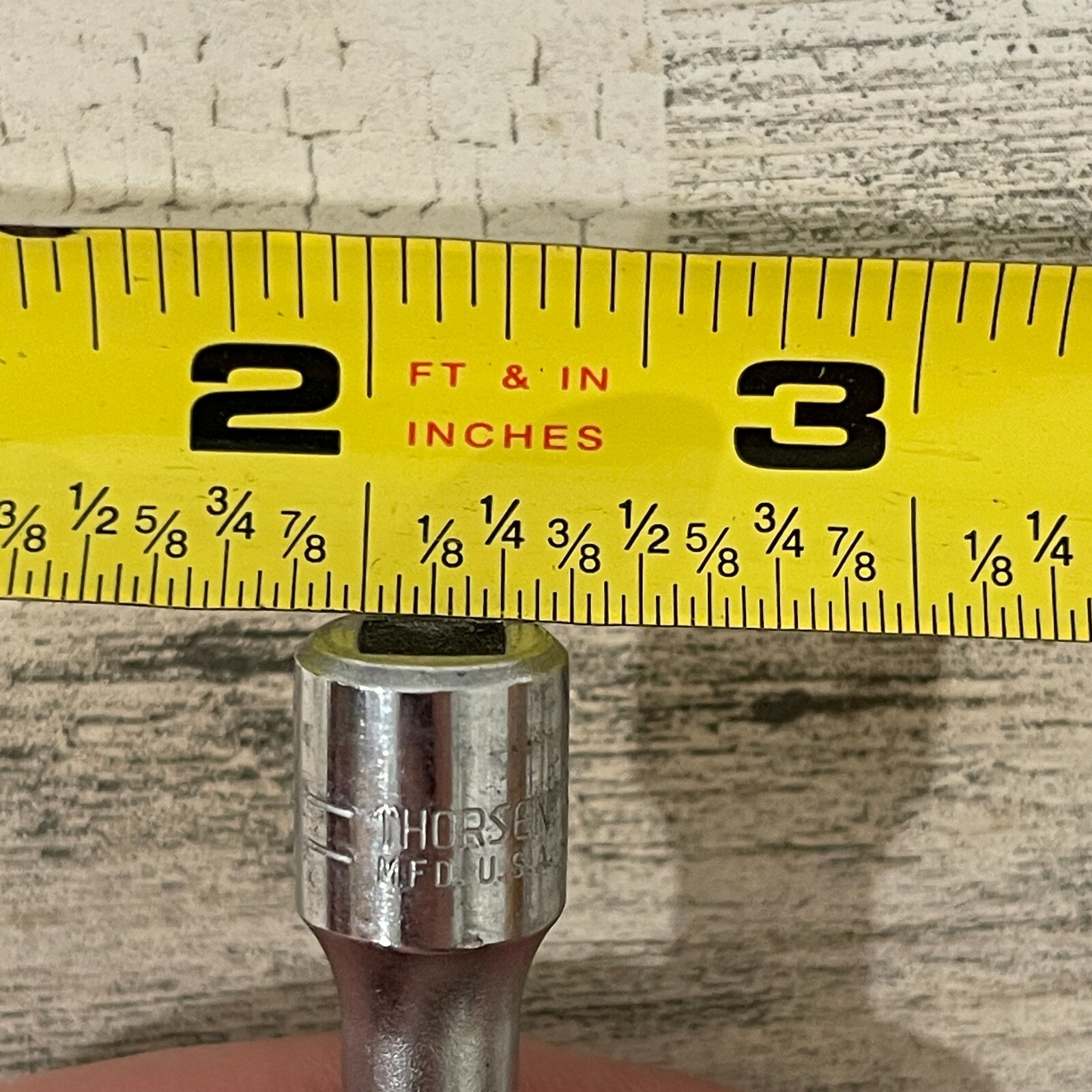 Thorsen 53M 1/4″ Drive 6″ Socket Extension Tool Vintage USA Made