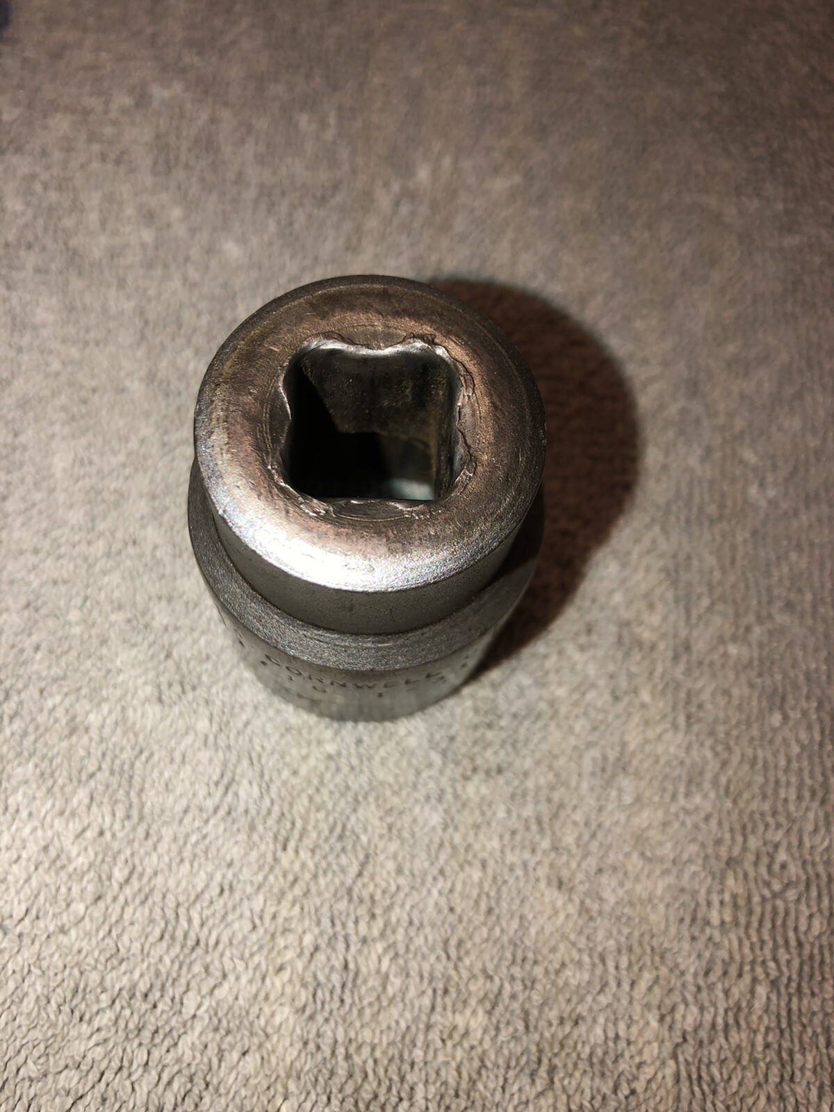 VINTAGE CORNWELL USA – T3134 – 1 1/16” – 1/2” DRIVE – 12 PT SOCKET