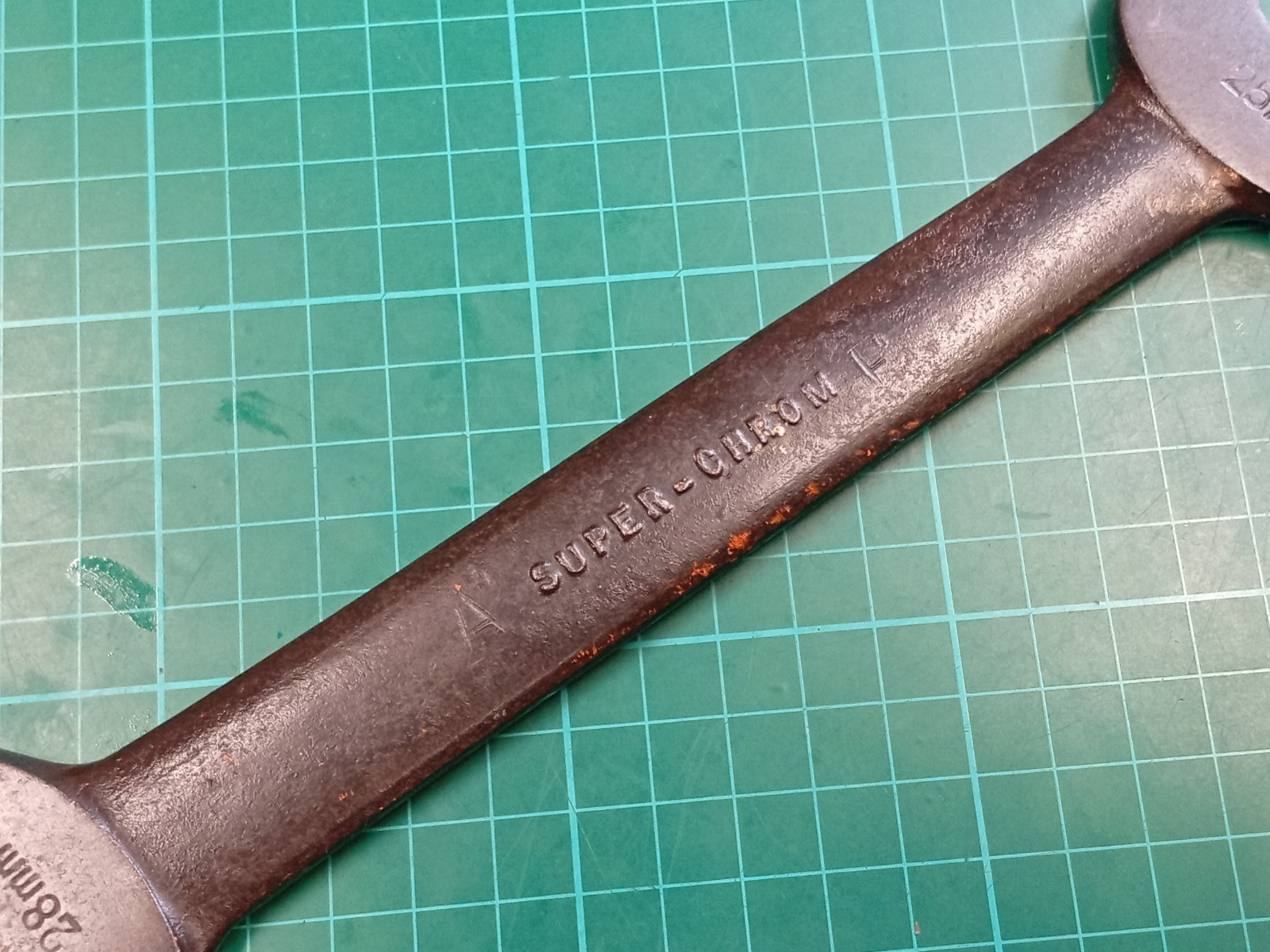 Vintage MATADOR, Super-Chrom 25mm x 28mm Open Ended Spanner