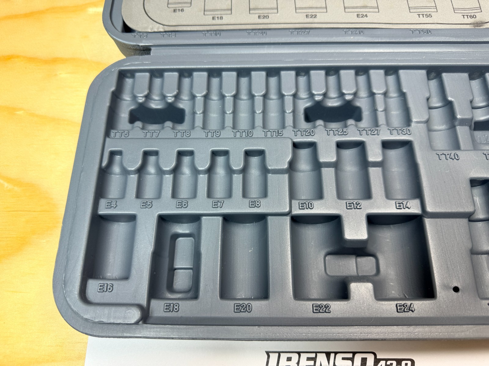 Blue-Point Tools NEW Storage Case for 43pc Torx Bit Socket Set BLPTSSC43PB