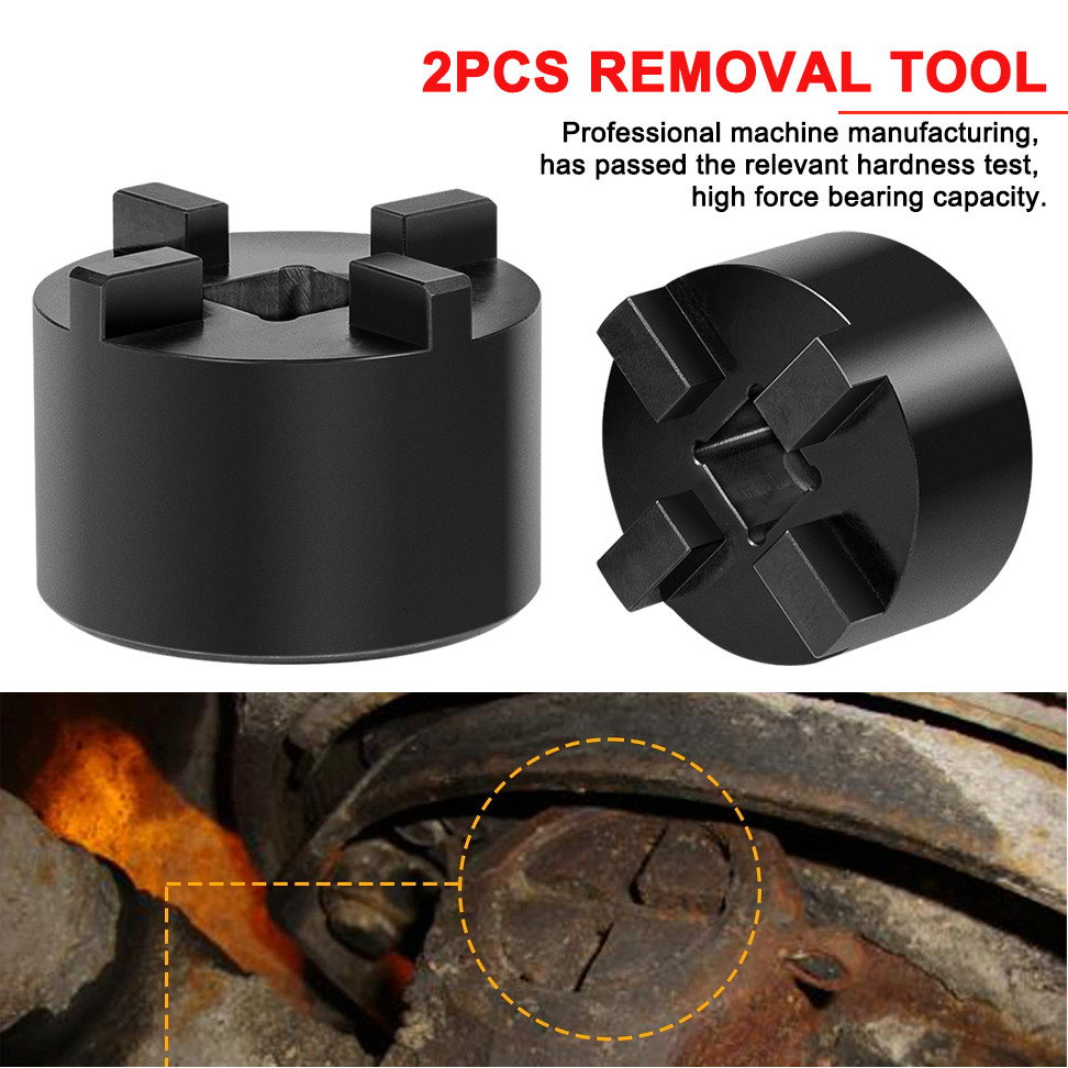 Truck King Pin Socket Cap Removal Tool Kit For Mack 10500, 12000, 16000, 18000