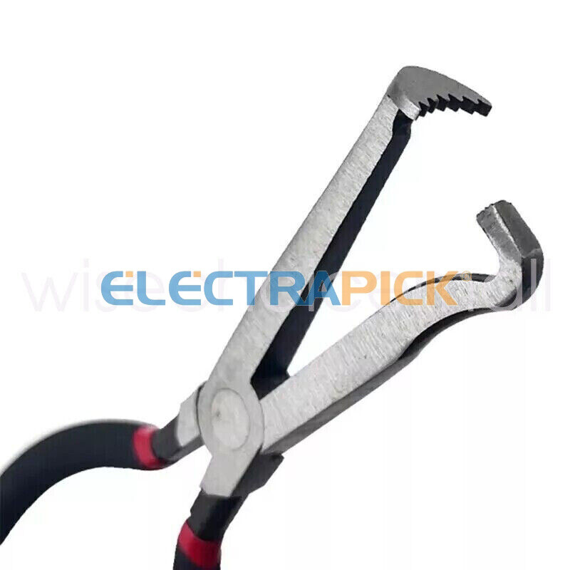 8Inch Electrical Disconnect Pliers Fuel Line Clip Spark Plug Removal Repair Tool