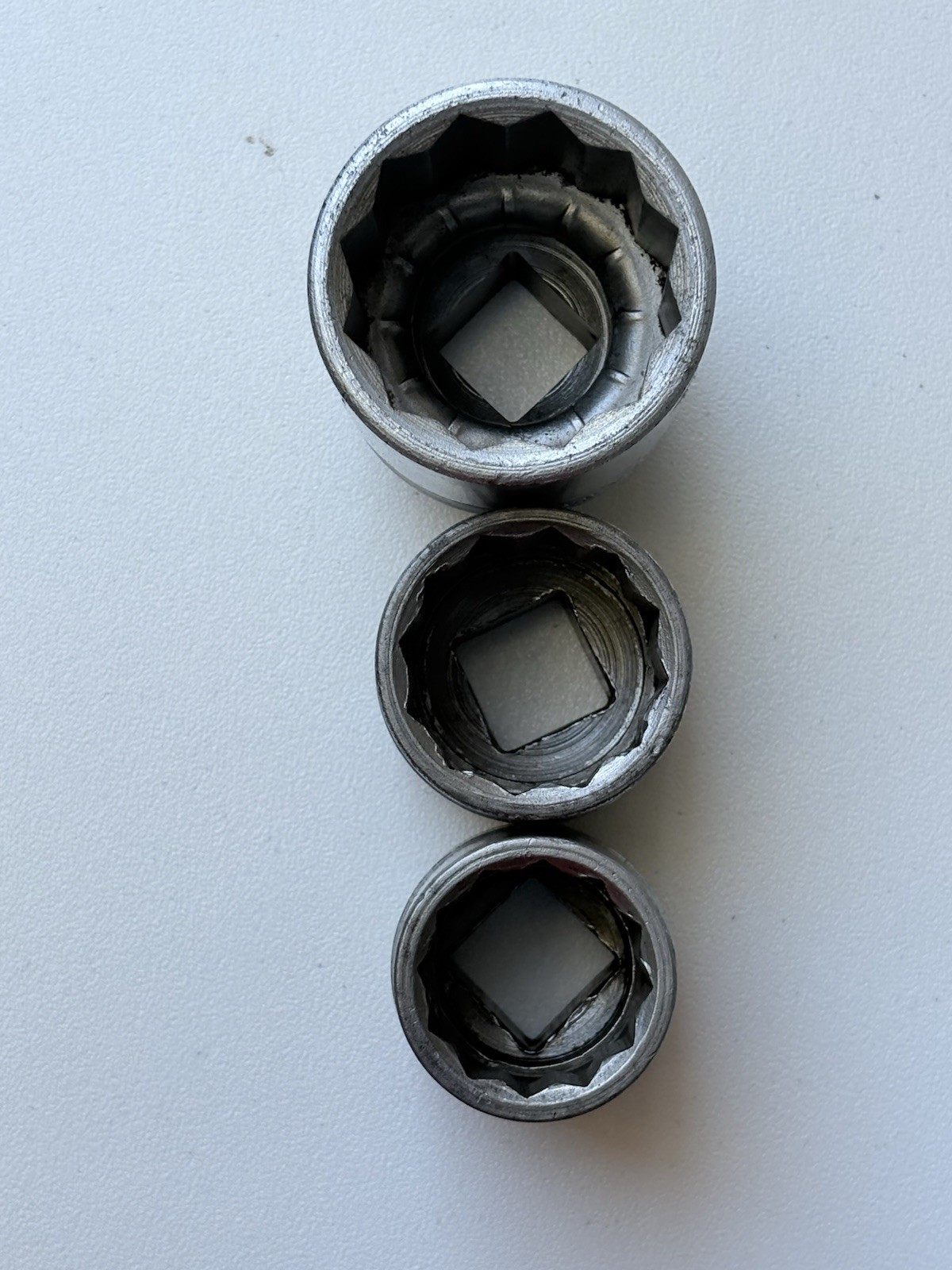 Snap-on Vintage 3/4” Drive Sockets Lot 1-1/8” 1-5/16” 1-5/8” LDH-522 USA 12pt “