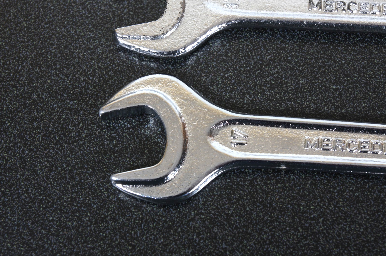 Mercedes-Benz Metric Wrench Set Walter Open-End 19mm 17mm 14mm 13mm
