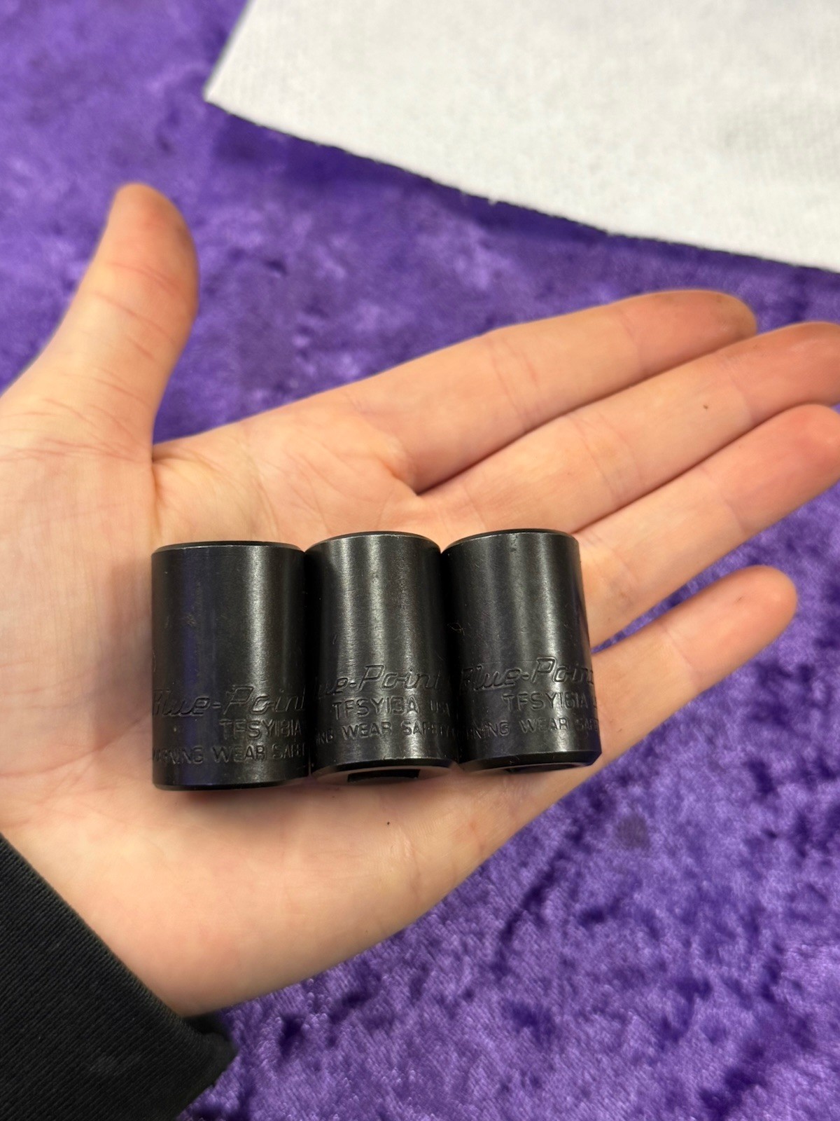 BLUE POINT TFSY SERIES 13 PC 3/8 Dr. Metric/SAE Shallow Twist Impact Socket Set