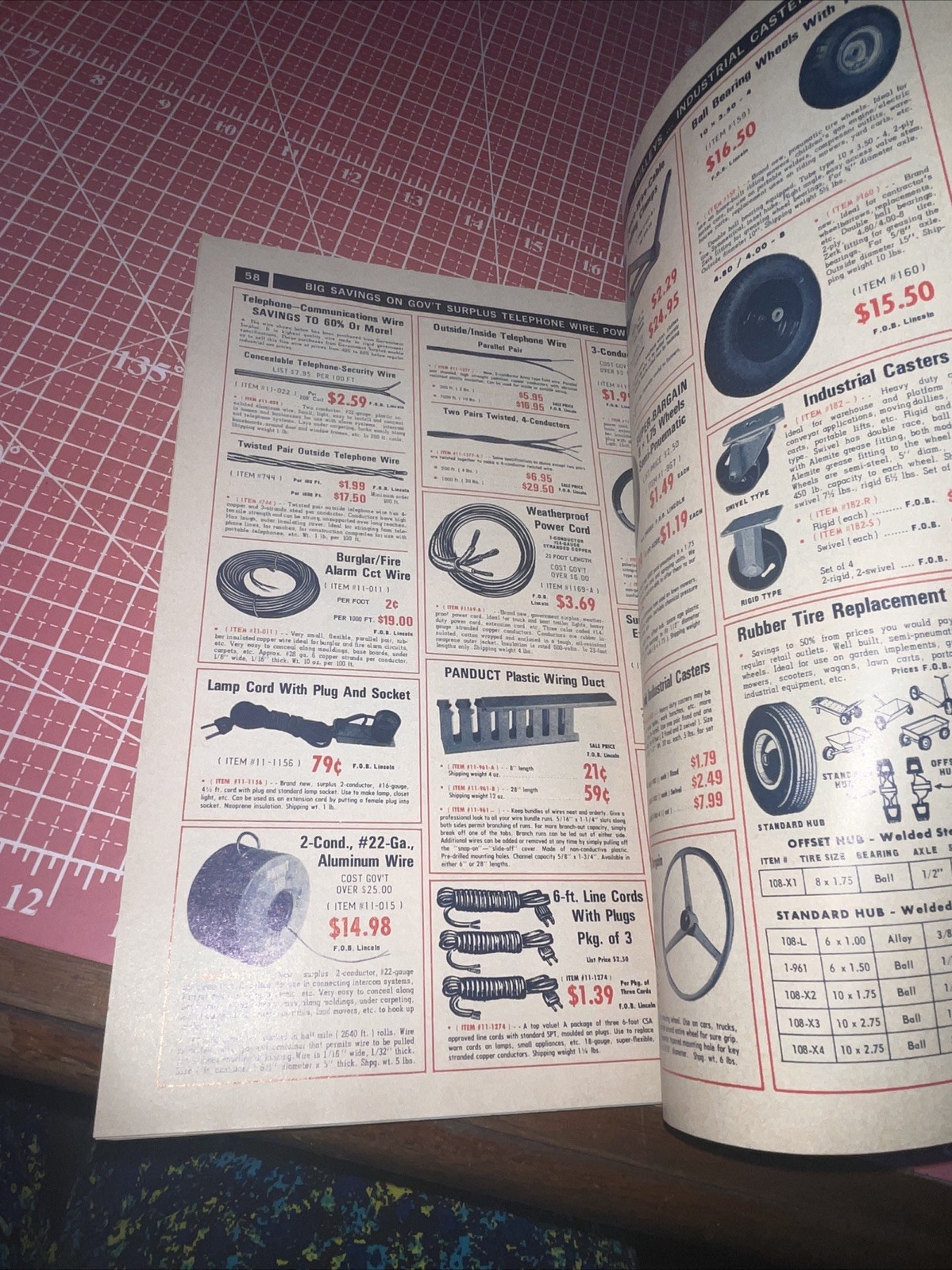 1973 & 77 Edition Burden Sales USA Surplus Center Equipment Catalogs Vintage