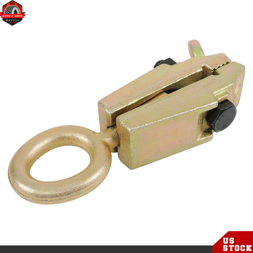 Two Way Frame Back Self-Tightening Grips Auto Body Repair Pull Clamp Tool 5 Ton