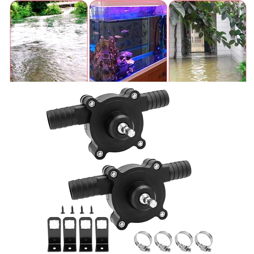 Hand Drill Powered Water Pump Tool for Diverse Liquid Extraction Needs