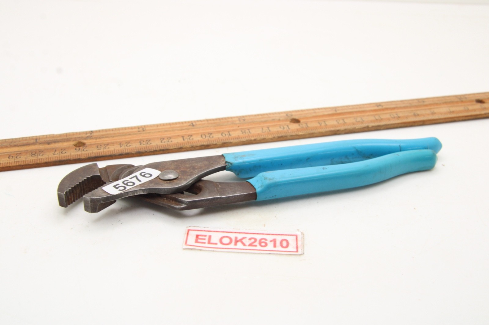 Channellock 426 Tongue & Groove 7″ Long Blue Rubber Grip Pliers USA