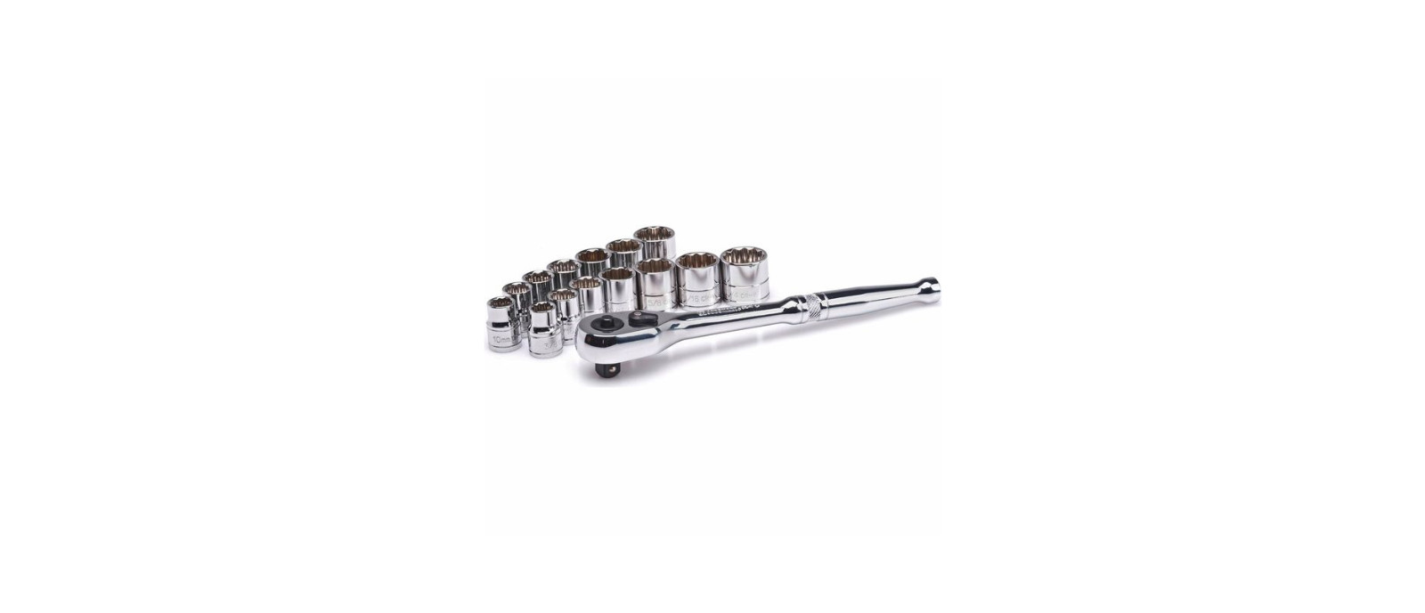 Jobsmart 1038237 15 Piece 3/8″ Inch Drive Set Socket