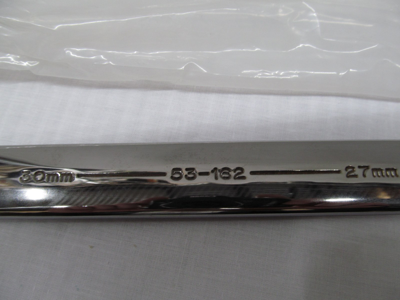 ARMSTRONG 53-162 27MM X 30MM CHROME OPEN END COMBO WRENCH 27X32 Combination