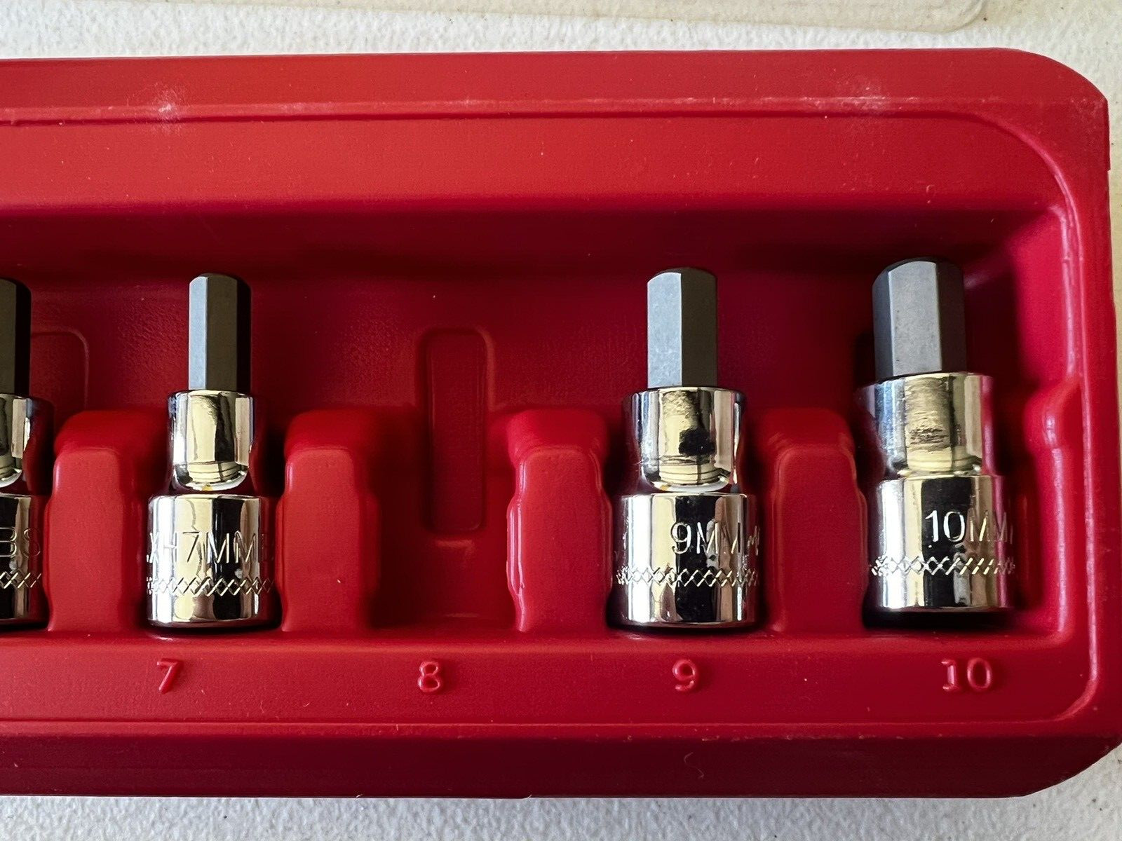 Mac Tools 6 pc 3/8″ Drive Metric Short Hex Driver Set – SXMAS7PT