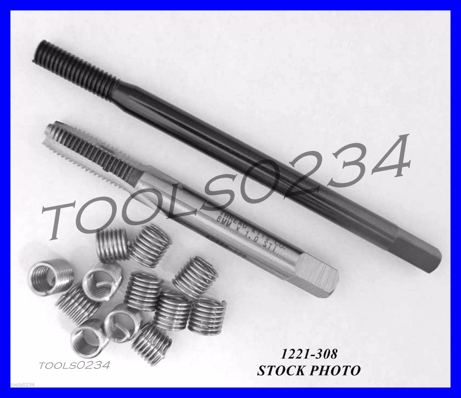 M8 x1.25 Metric Thread Repair Insert Kit Perma Coil 1221-308 8MM USA Fits Heli