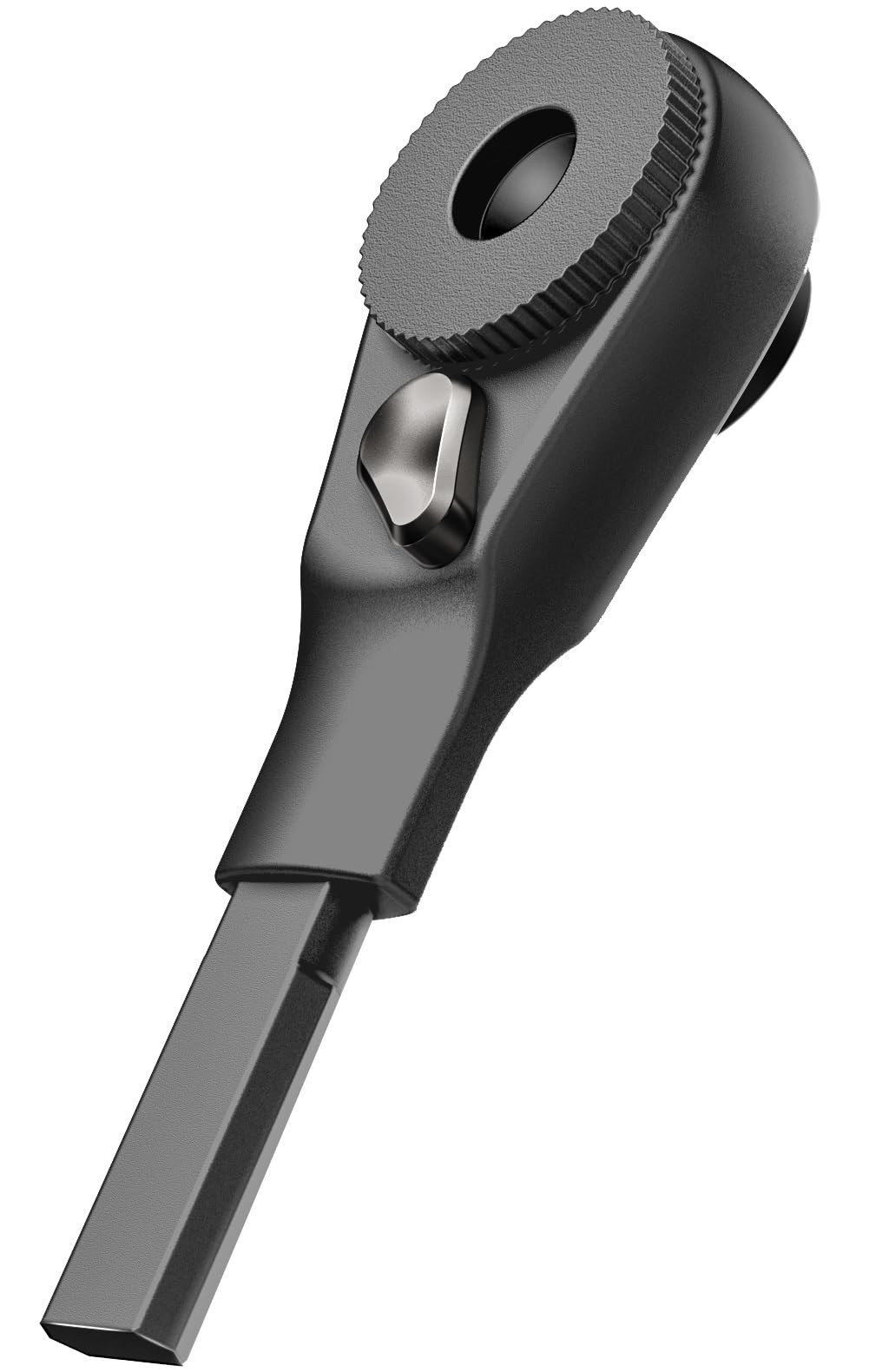 Flat-End Ratchet Driver for Multi-Tool, Compatible with 1/4″ Hex Bits & Flat Bit