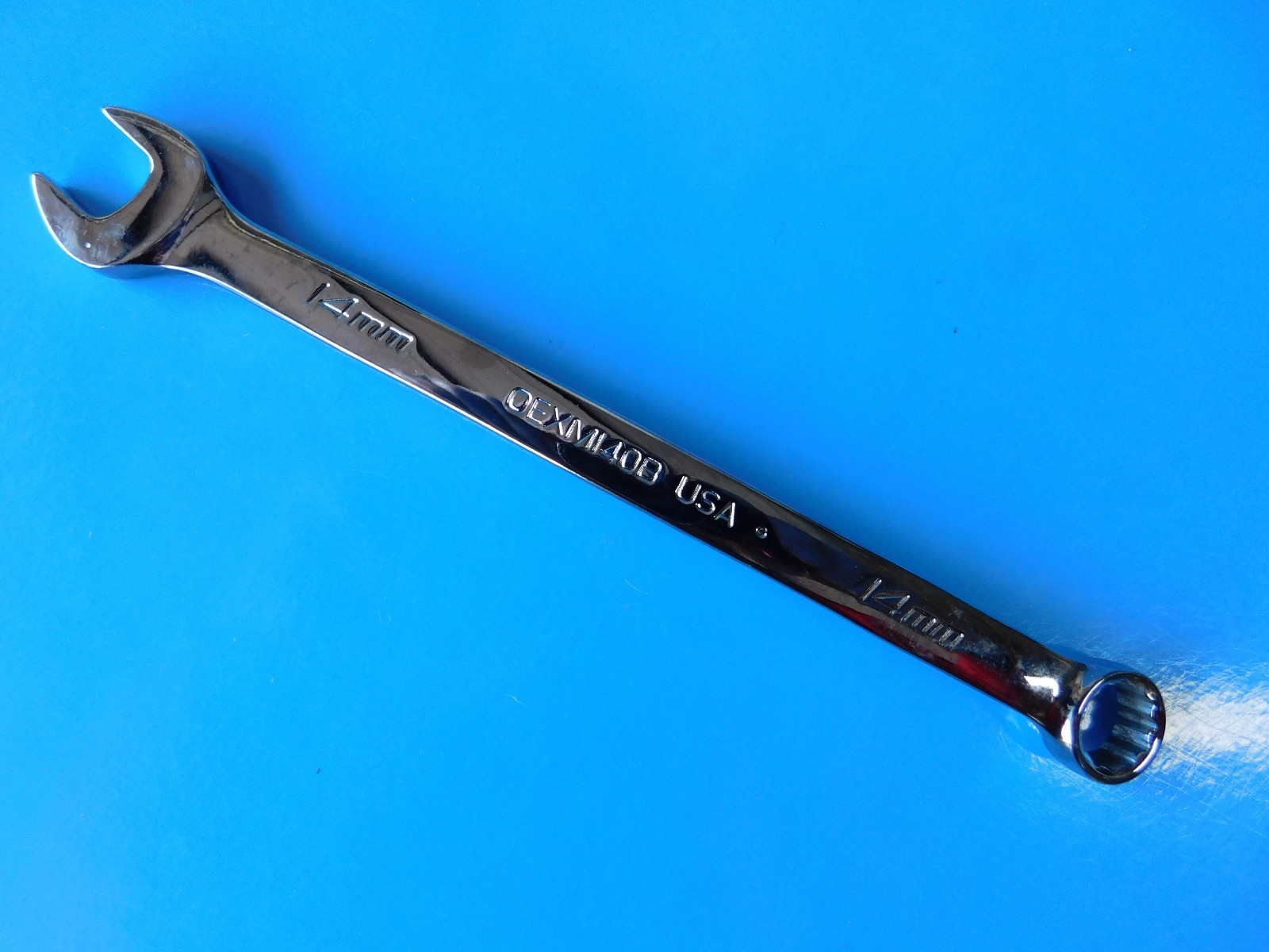 NEW , SNAP ON TOOLS » 14 MM » REGULAR LENGTH WRENCH , PART #OEXM140B