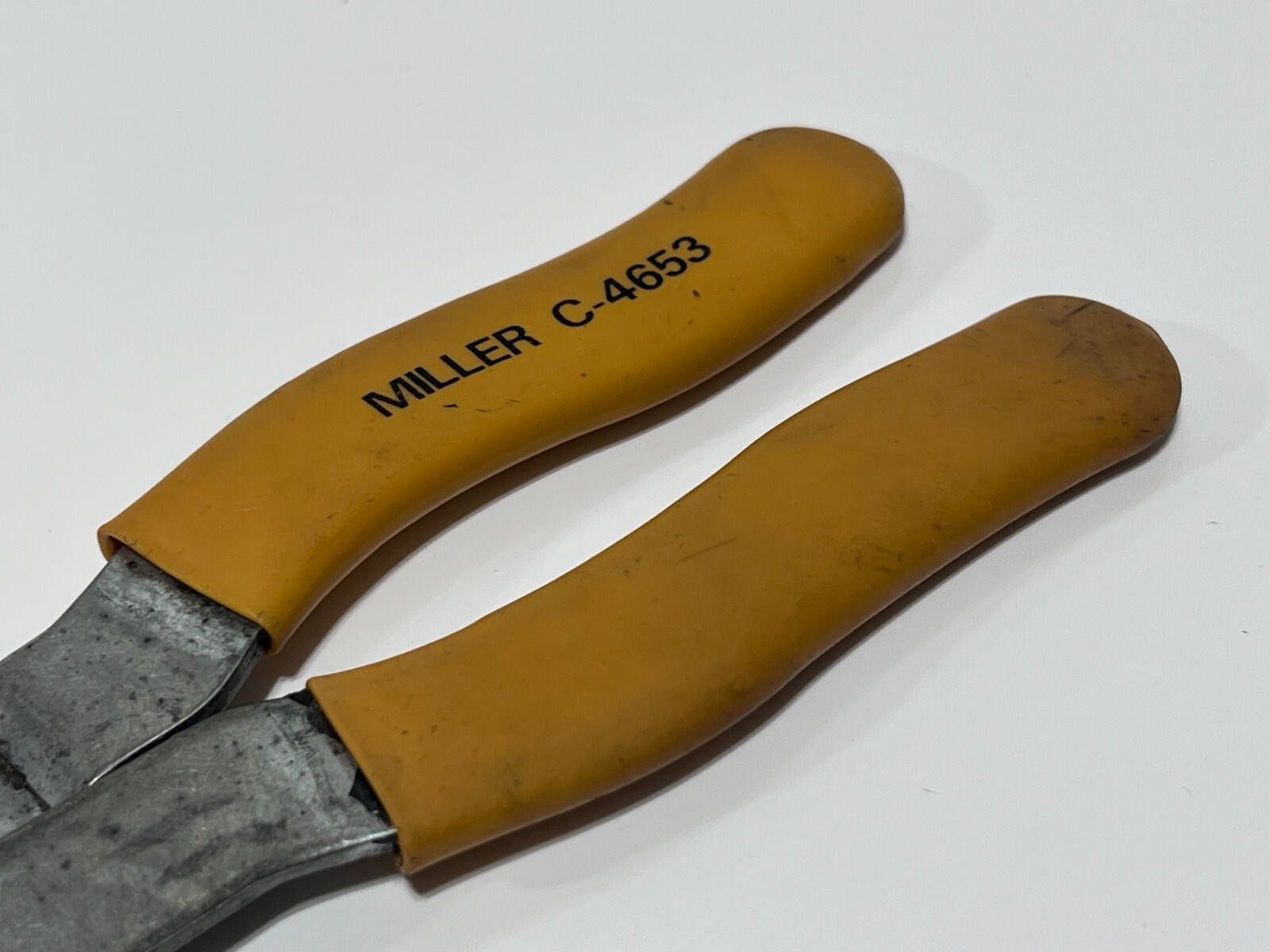Miller Tools USA Yellow Grip Vintage CV Boot Clamp Plier Tool – Model C-4653