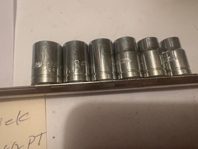 NEW OPEN BOX CHANNELLOCK 15 PC 3/8″ DRIVE 6 & 12 POINT METRIC / SAE SOCKET SET