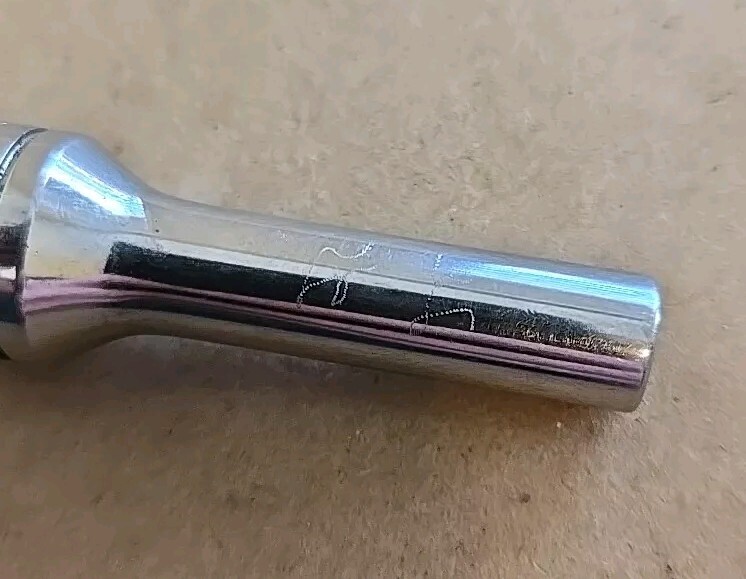 Snap On 3/8″ Drive 1/4″ 6PT Deep Chrome Socket SFS081