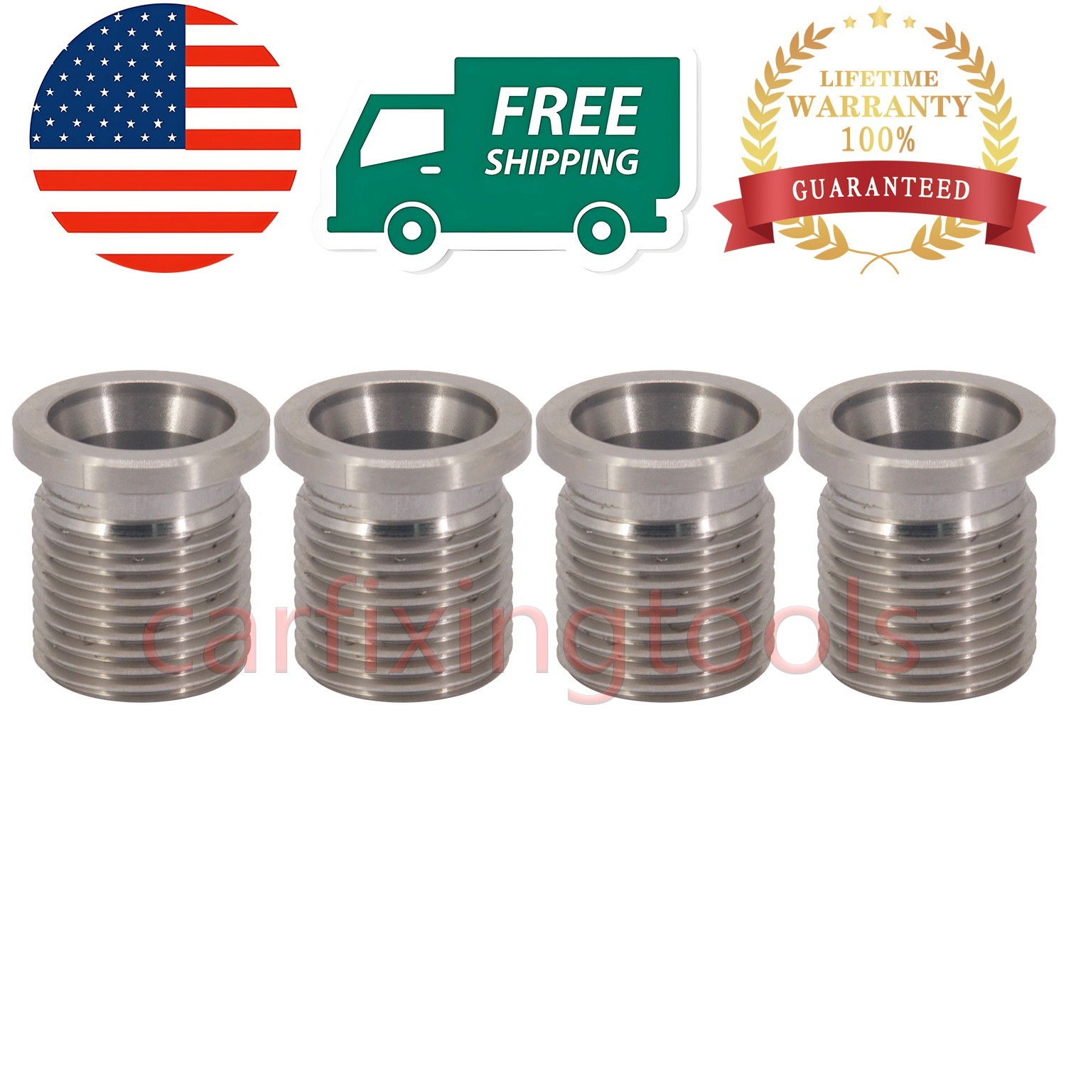4*Spark Plug Port Thread Repair 14mm CAL389-100 For Ford Triton 4. 6L 5. 4L V-10