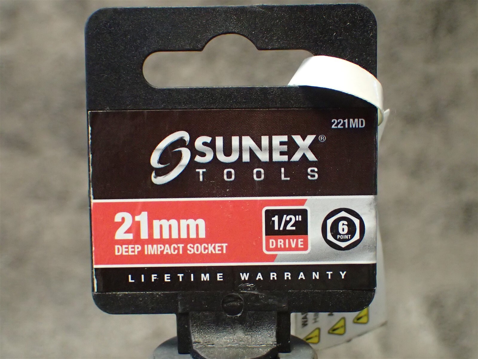 221MD SUNEX Tools 1/2″ Drive 21mm Deep Impact Socket (BN55)