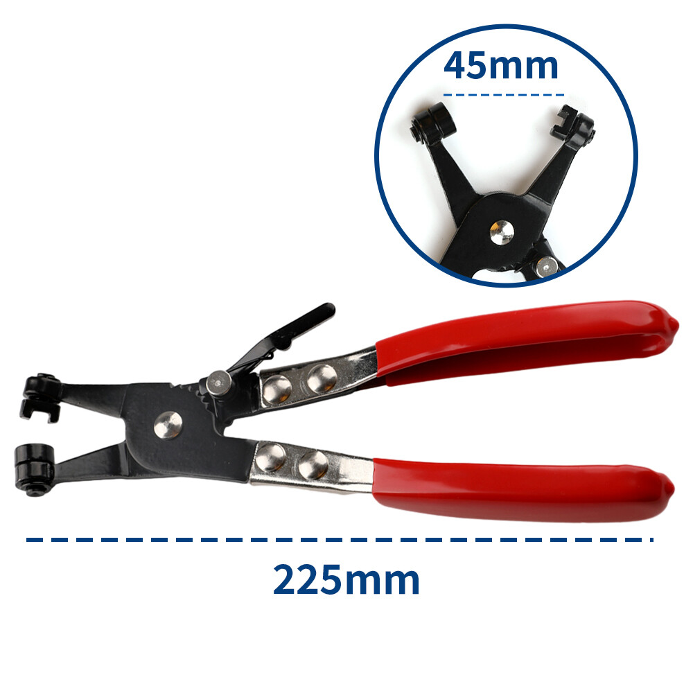 Automotive Hose Clamp Pliers Repair Tool with Swivel Flat Type Removal Car Tools