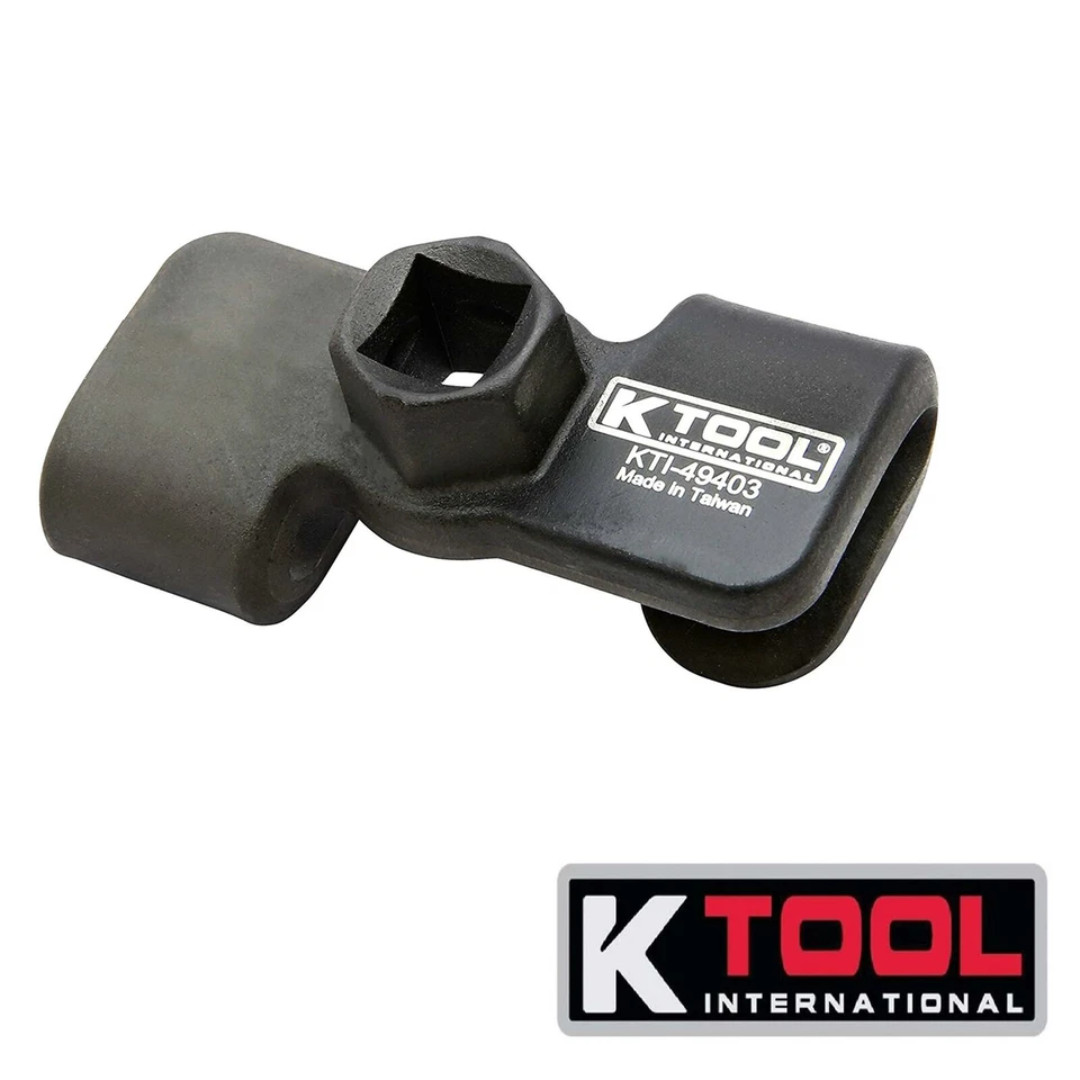 K Tool International 49403 Wrench Extender Adapter 1/2 Drive 21mm Hex