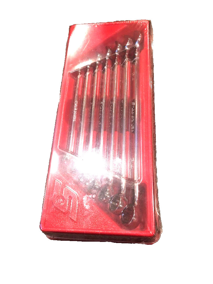 New Snap-on™ 3/8″ thru 3/4″ 12pt Flank Drive Plus Extra Long Wrench Set SOEXL707