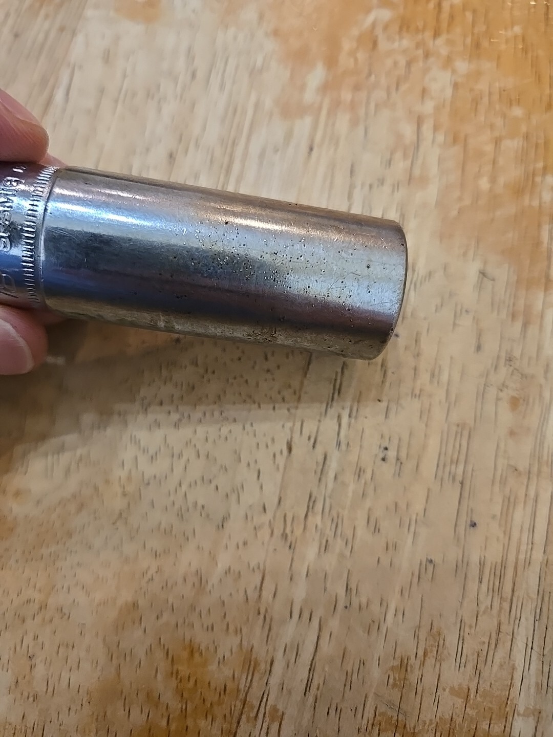 Snap On 3/8″ Drive 18MM 6PT Chrome Deep Socket SFSM18