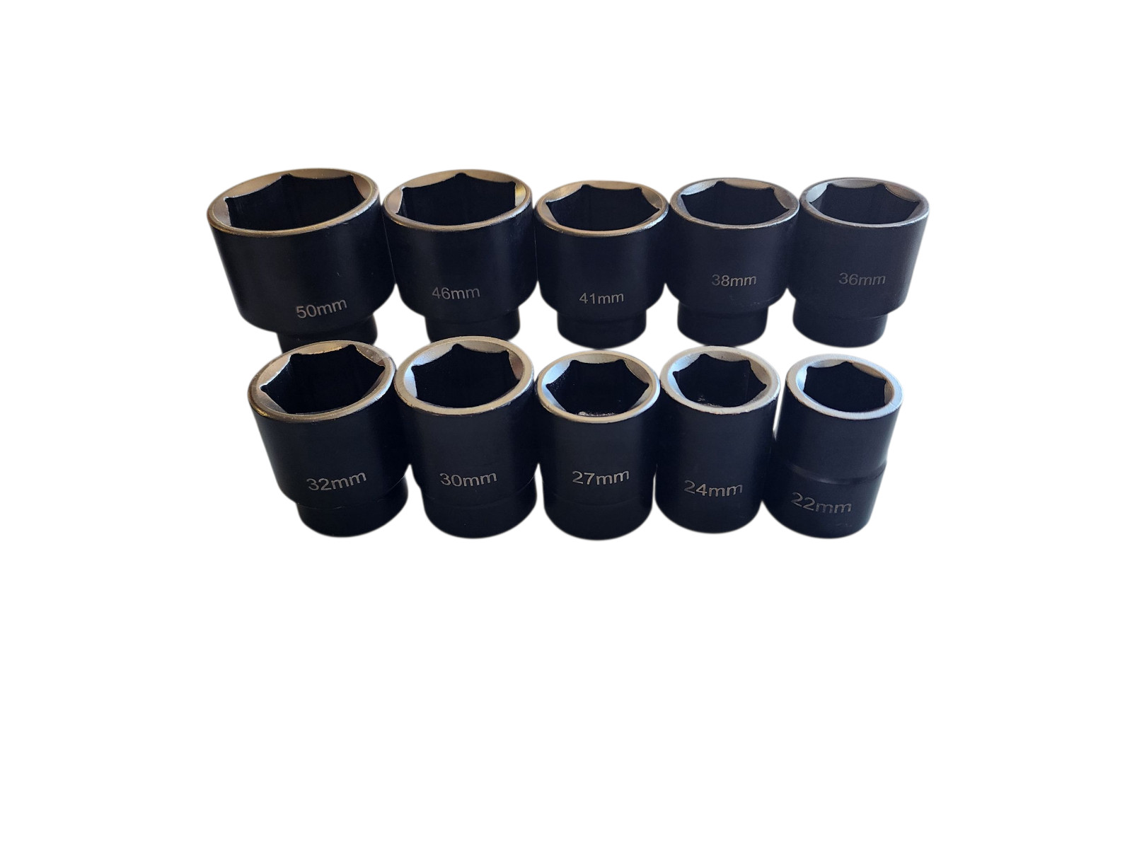 3/4 inch Drive Impact Socket Set Standard 7/8-2inch and Metric 22-50mm
