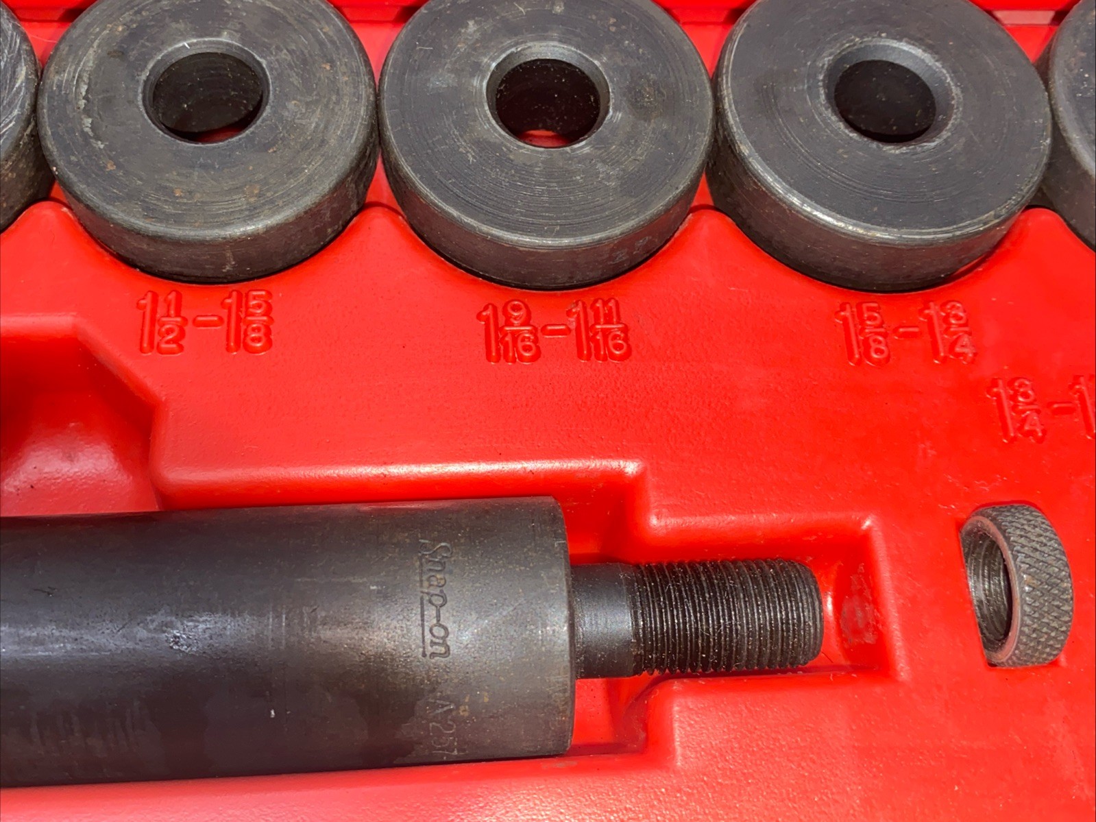 486972 – Snap-On A158B Bushing Driver Set