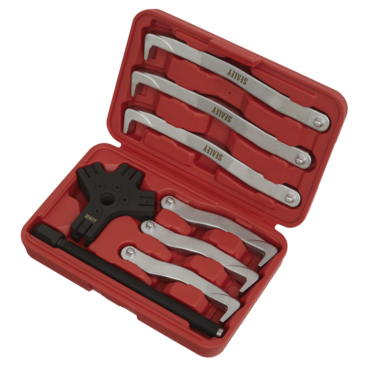 Sealey Fast Action Twin-Triple Leg Reversible Puller Set 8pc 150 & 220mm VS83