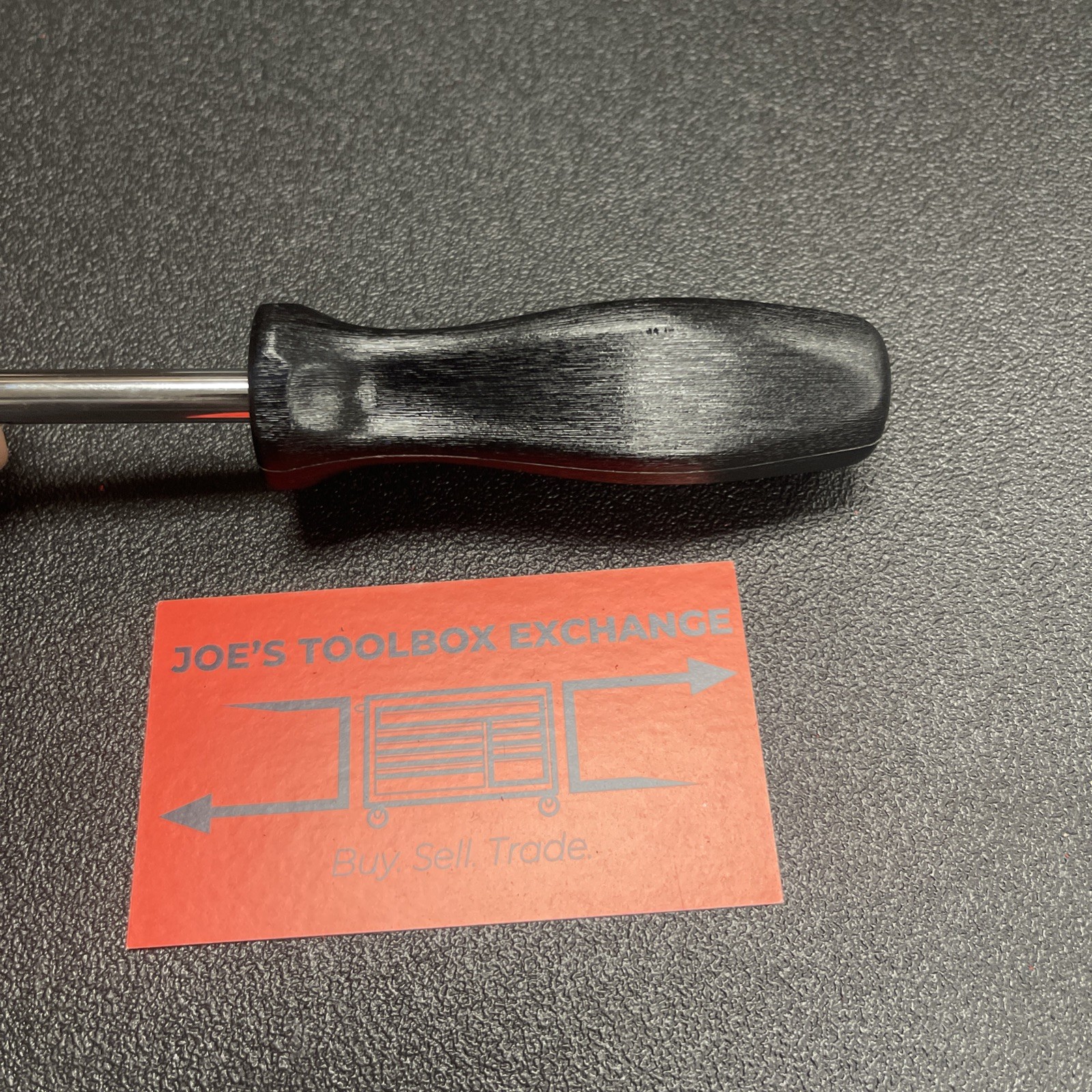 Snap-on Tools USA NEW BLACK Hard Handle 1/4″ Standard Shank Driver TM4CSA