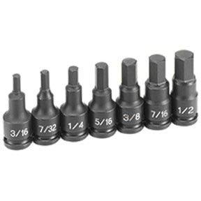 3/8″ Drive 7 Piece Hex Driver Set GRY-1297H Brand New!