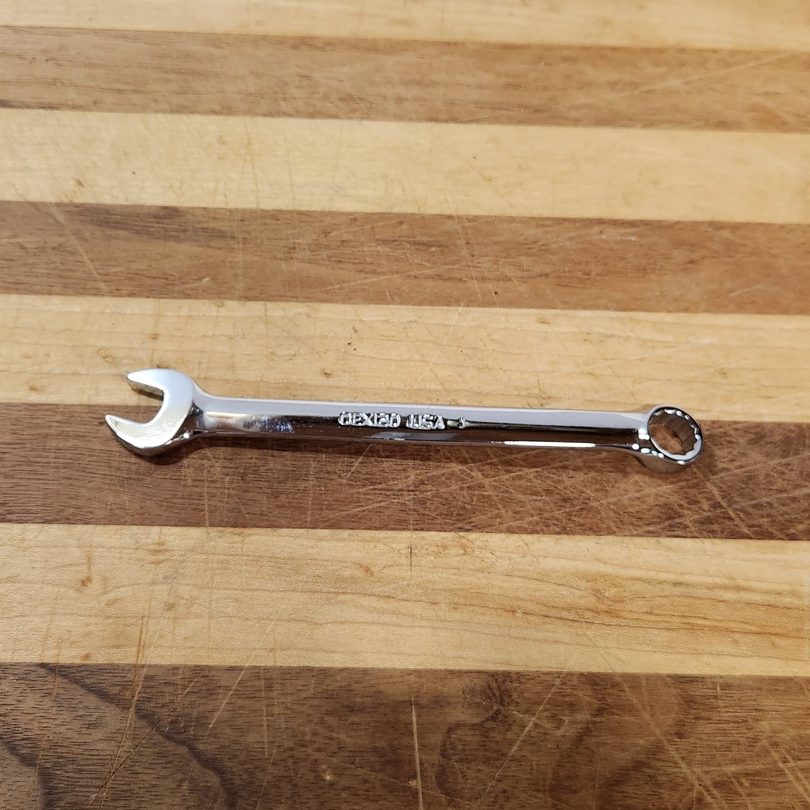 Snap On 3/8″ Short Combination Wrench 12 Point OEX120 USA Military surplus nice