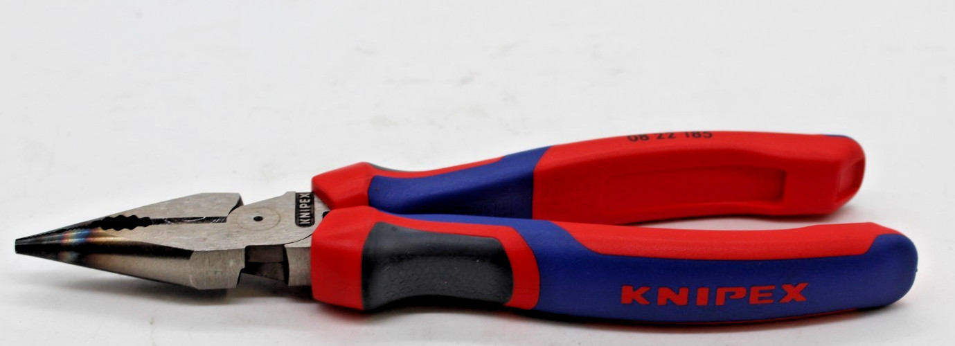 Knipex 08 22 185, 7-1/2″ Combination Needle Nose Pliers