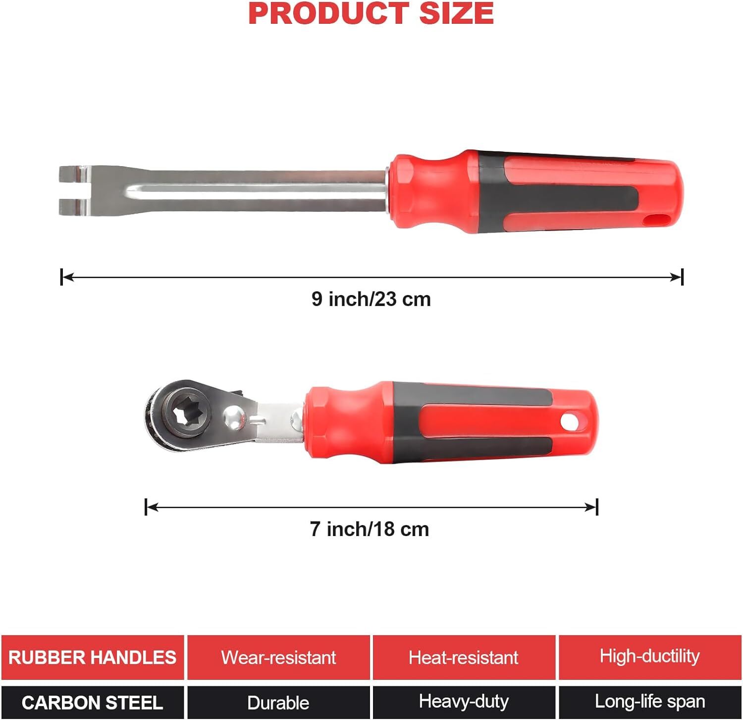 Automatic Slack Adjuster Release Hand Tool Set Adjust 5/16″ Ratchet Wrench Brake