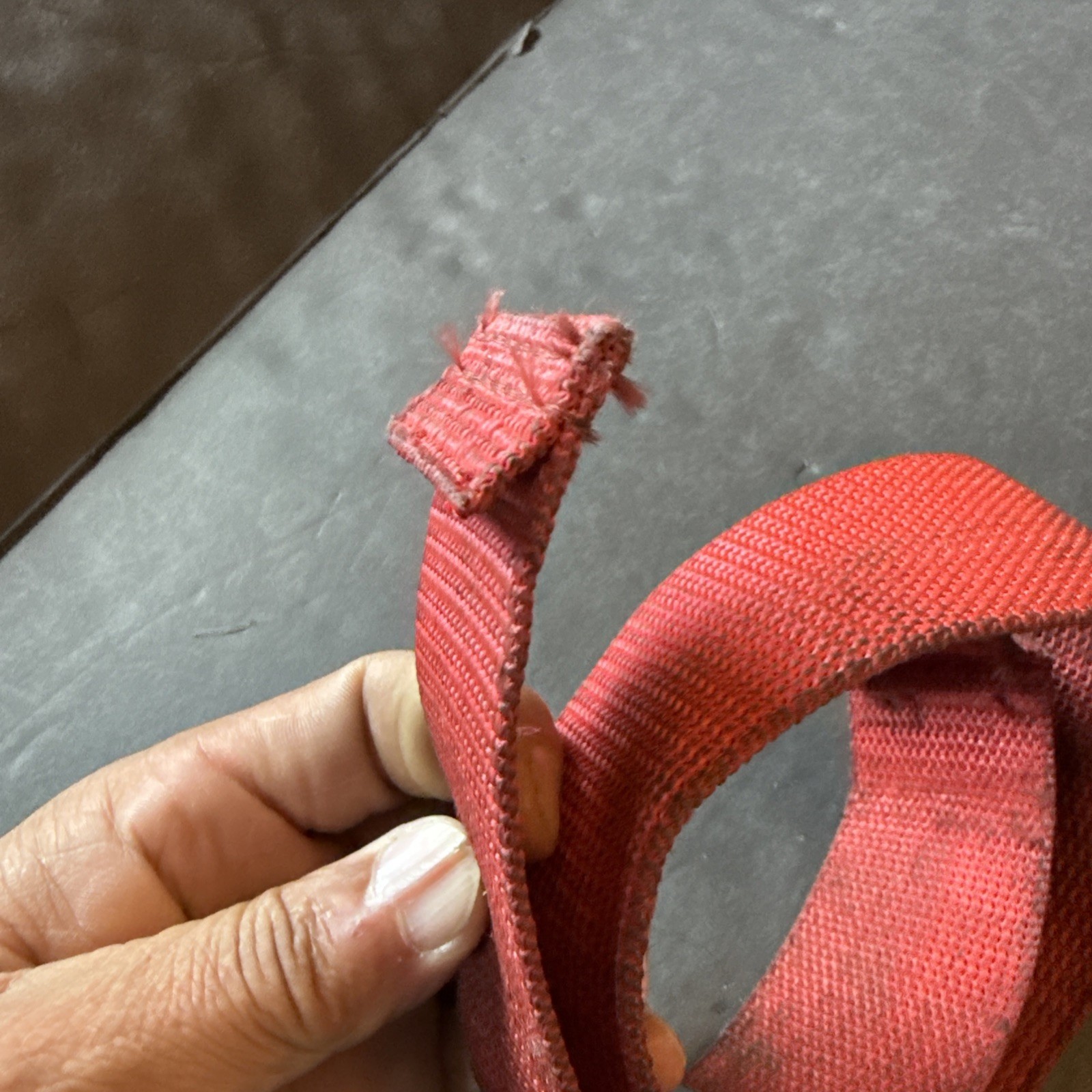 Snap-On A91F Strap Oil Filter Wrench 1/2” Drive Red Strap – Damaged Strap Read