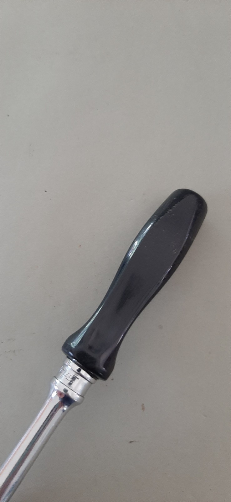 Snap-on Tools F726B 3/8″ Drive Ratchet Black Hard Handle USA Read Descript 607