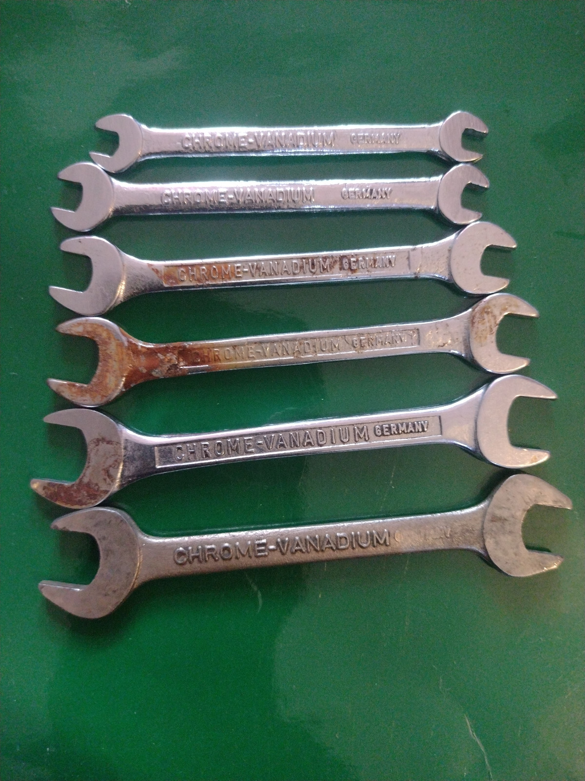 Elora No.156 miniature Spanners Sizes;4×4.5&5×5.5&7×6 &9×8&11×10&0BAx1BA