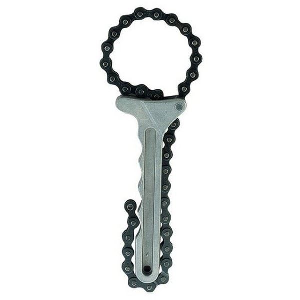 Chain Wrench Ideal for Quick and Easy Removal of Most Oil Filters Sizes