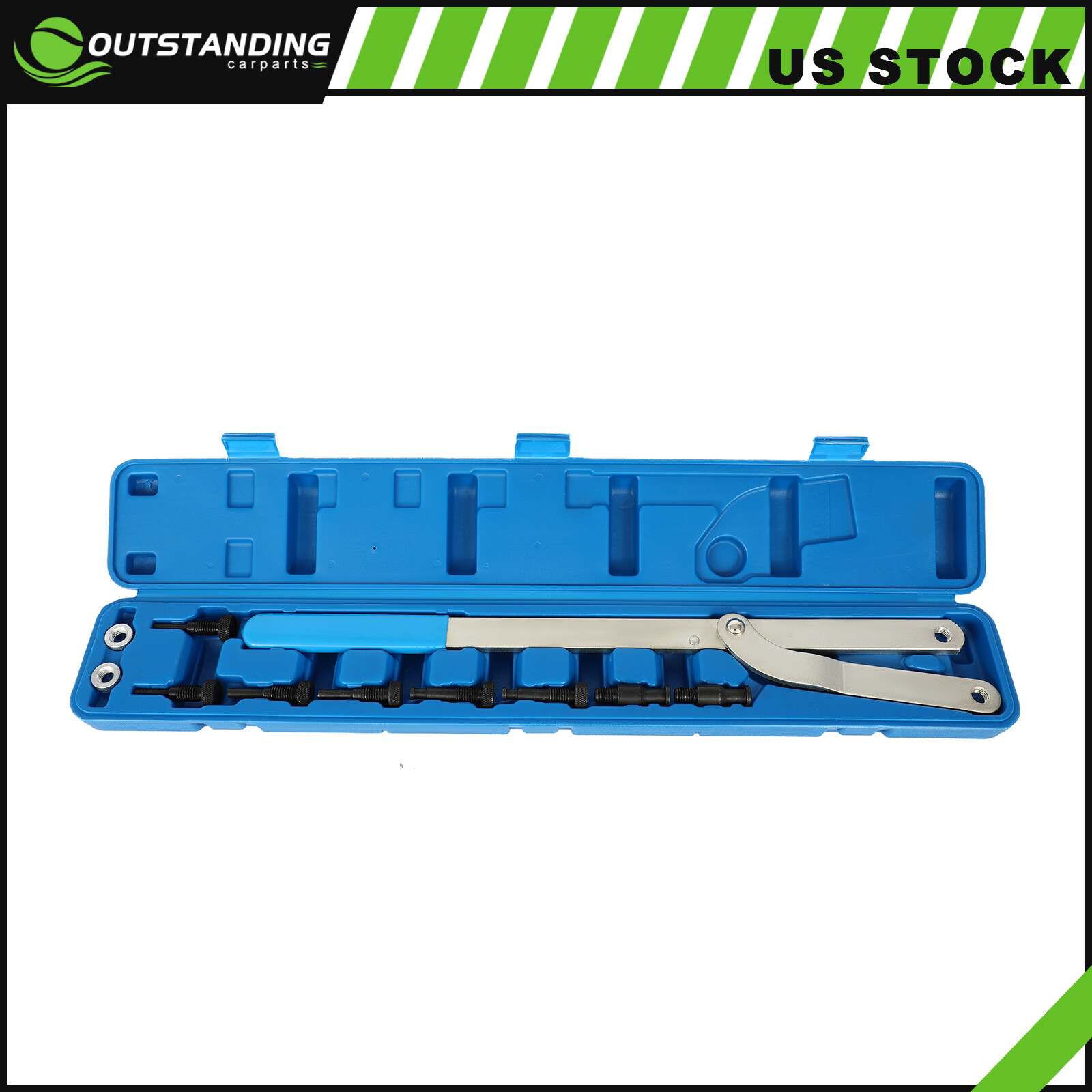 Camshaft Puller Pulley Fan Clutch Removal Holder Tool Kit Set Universal