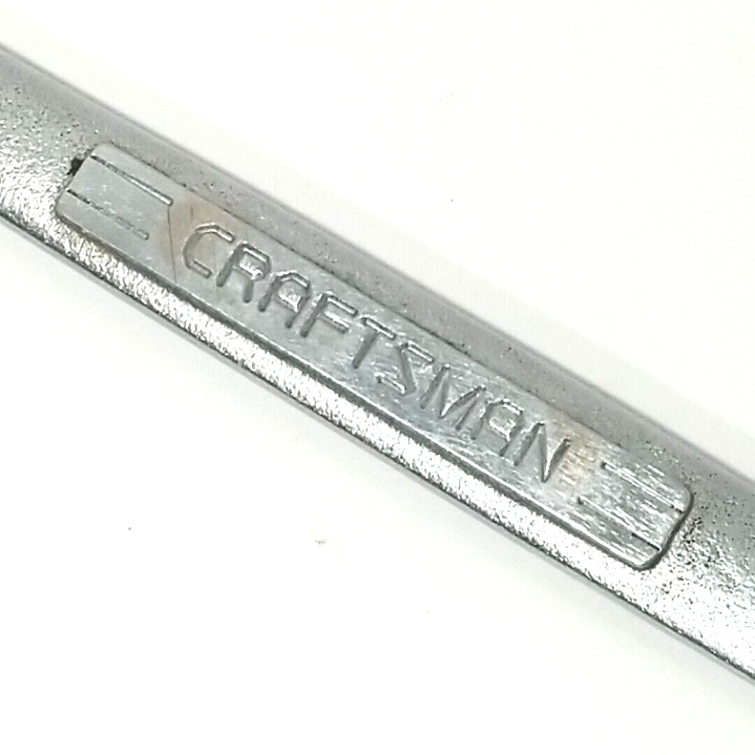 Vtg Craftsman VV Series Double Open End Wrench 44506 Metric 12mm 14mm USA Made