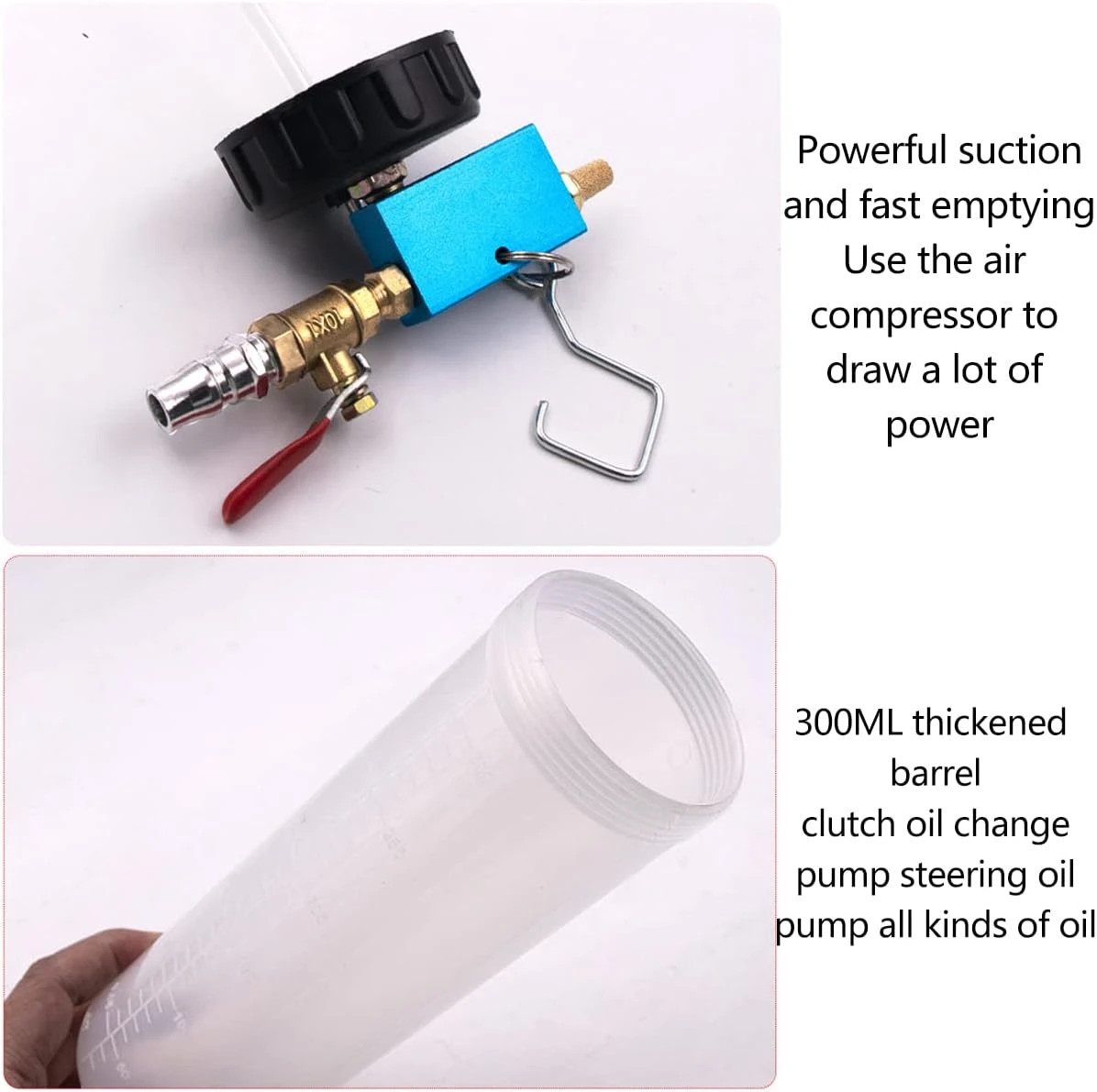 Vacuum Brake Bleeder Car Vehicle Tank Fluid Oil Change Extractor Pump Equipment